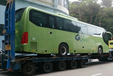 香港物流鴻泰信為香港旅游公司運輸大巴車